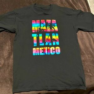 BRAND NEW!!! LARGE BLACK MAZATLAN MEXICO T-SHIRT